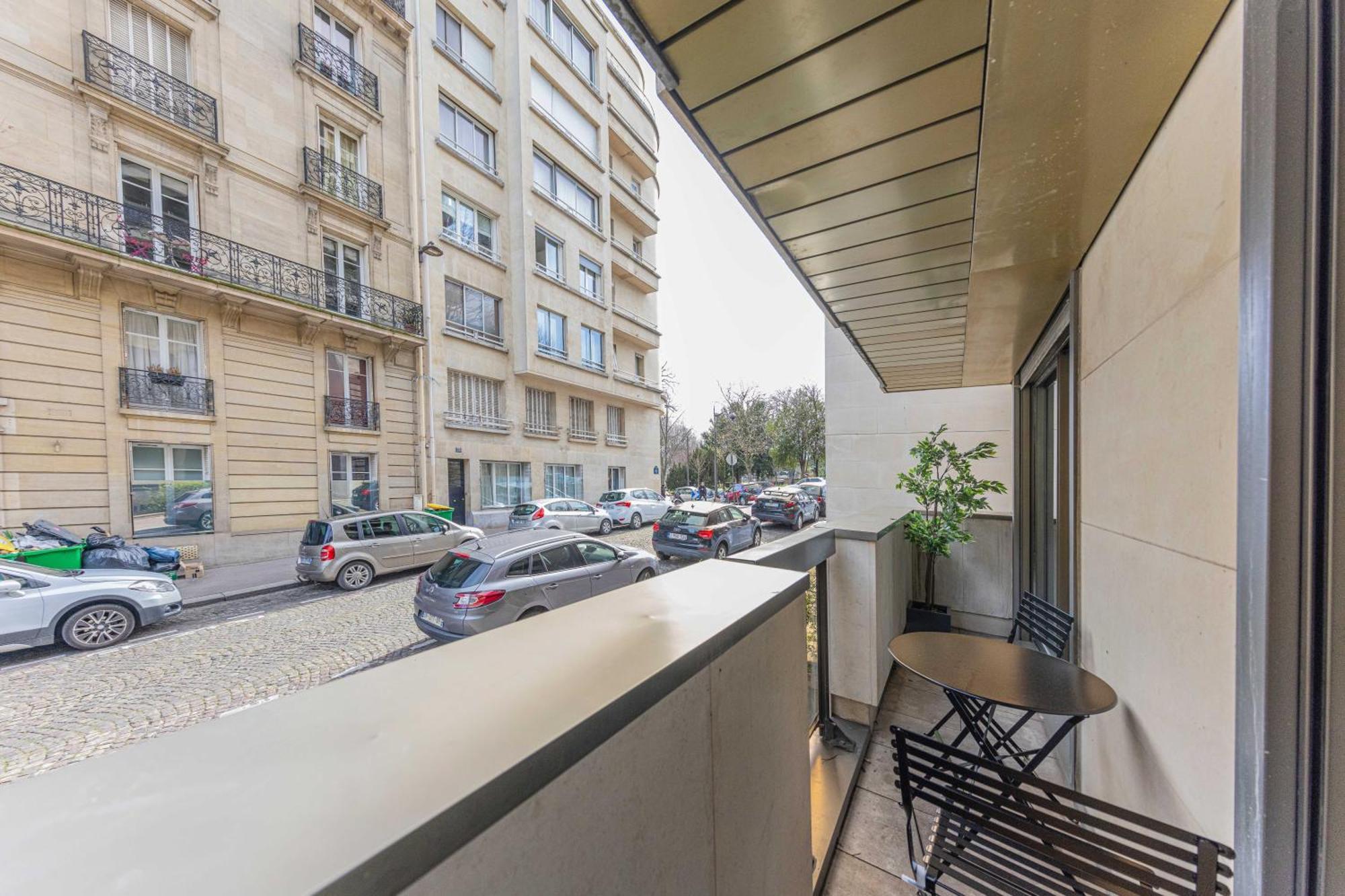 Cosy Ac Balcony - 1br-4p - Eiffel Tower Appartement Parijs